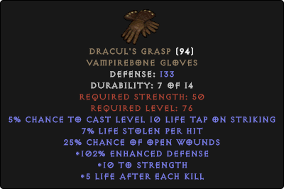 grasp dracul